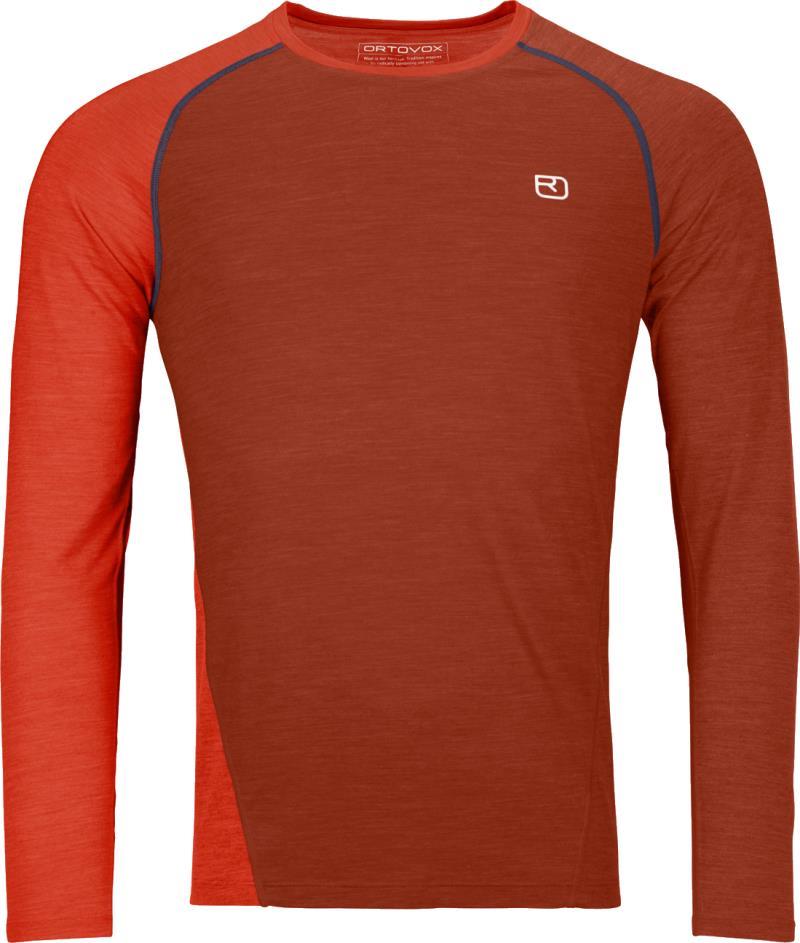 120 Cool Tec Fast Upward LS - Mens - clay orange 1