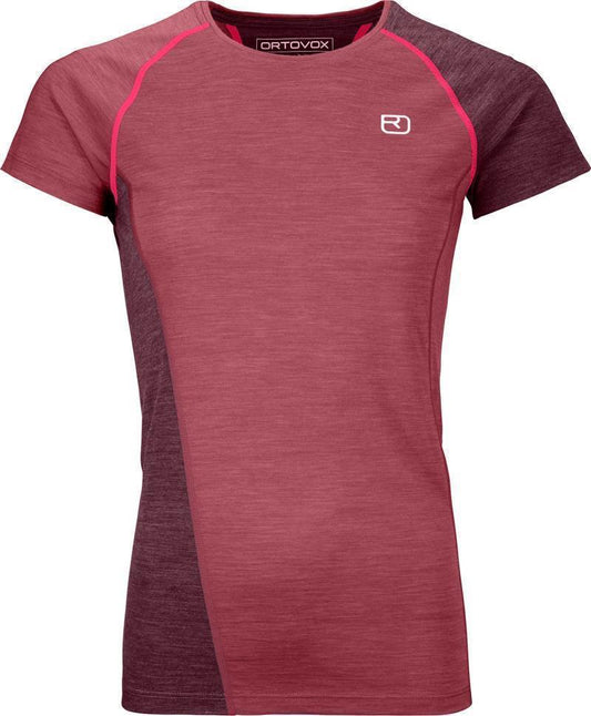 120 Cool Tec Fast Upward T-Shirt - Womens - dark blood blend 1