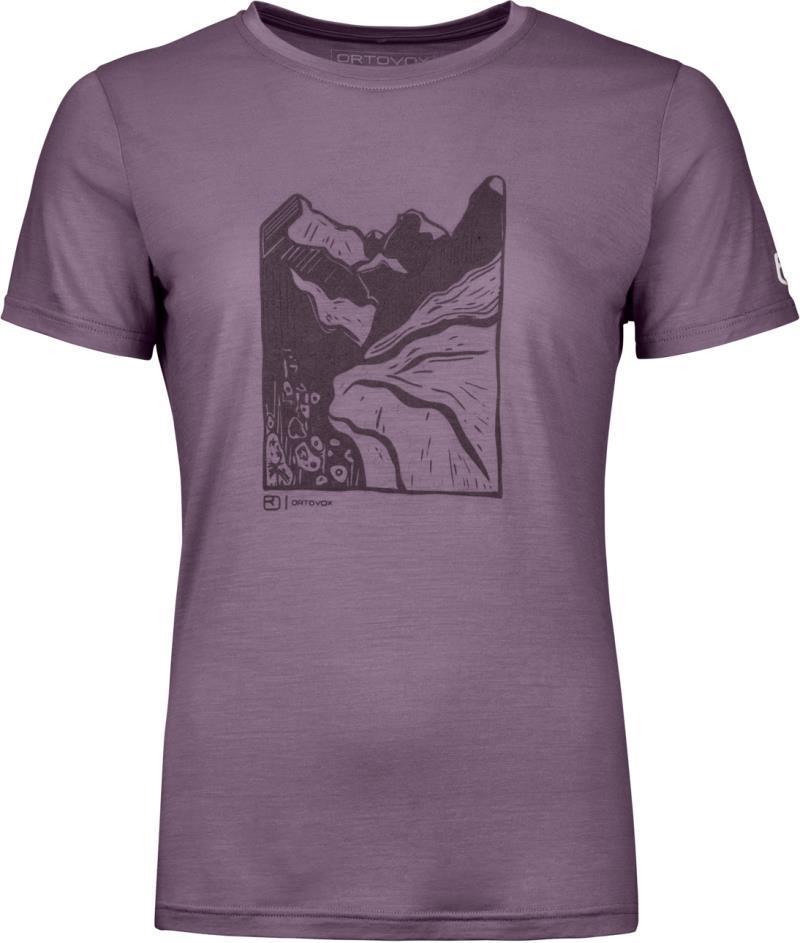 120 Cool Tec Mountain Cut T-Shirt - Womens - wild berry 1