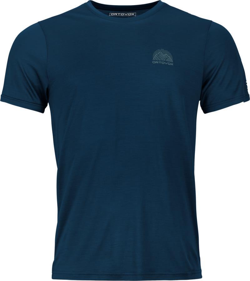 120 Cool Tec Mountain Stripe T-Shirt - Mens - Deep Ocean 1