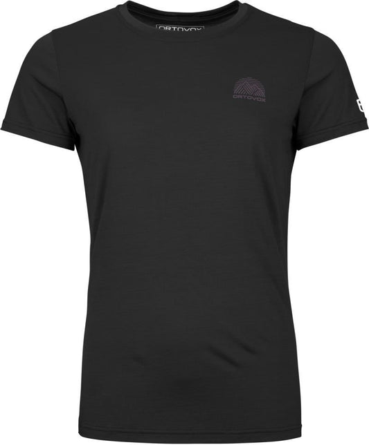 120 Cool Tec Mountain Stripe T-Shirt - Womens - black raven 1