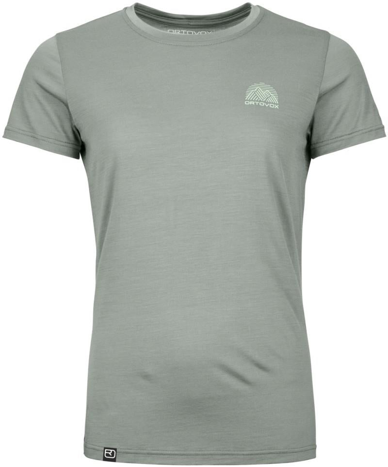 120 Cool Tec Mountain Stripe T-Shirt - Womens - green sage 1