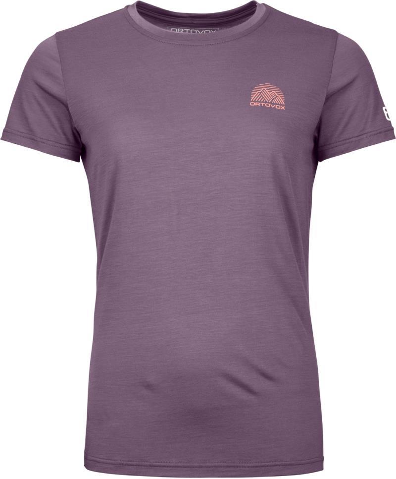120 Cool Tec Mountain Stripe T-Shirt - Womens - wild berry 1