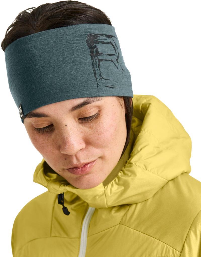 120 Tec Logo Headband - Dark Arctic Grey 2