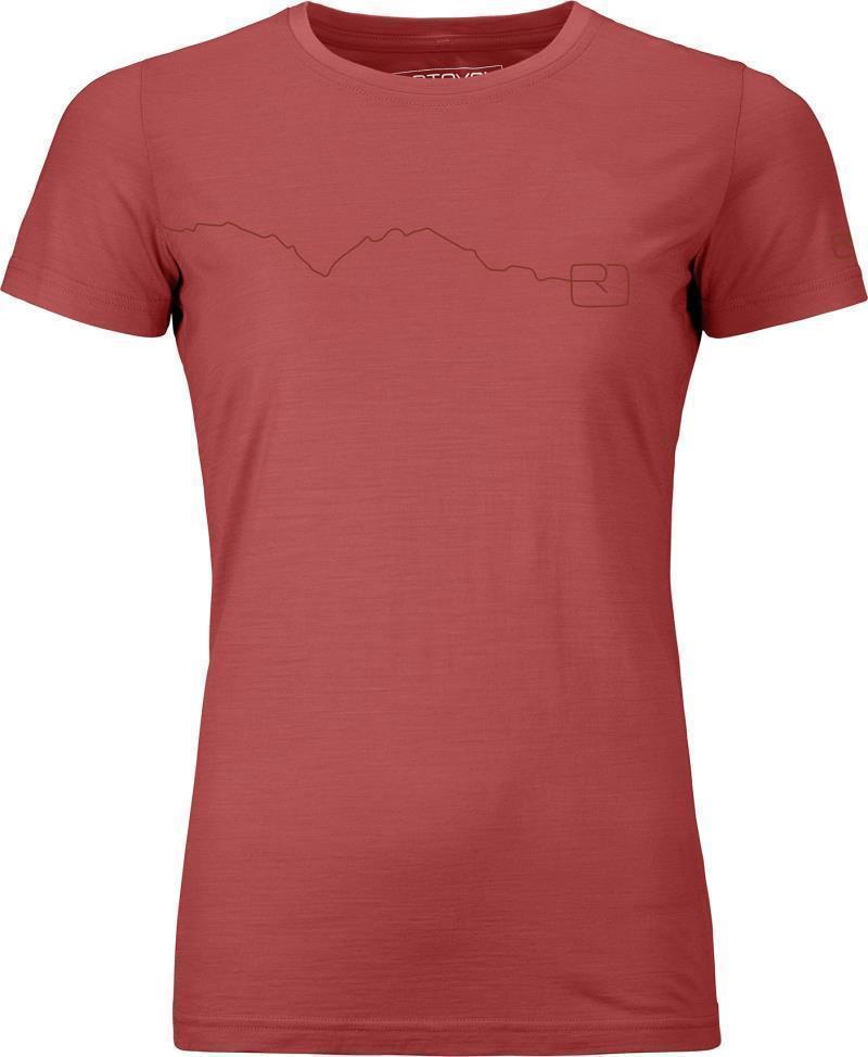 120 Tec Mountain T-Shirt - Womens - blush 1