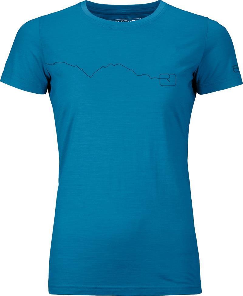 120 Tec Mountain T-Shirt - Womens - heritage blue 1