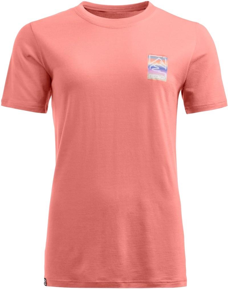140 Cool Mountain Gradient T-Shirt - Womens - blossom 1