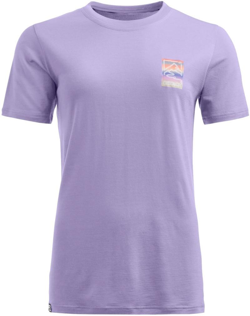 140 Cool Mountain Gradient T-Shirt - Womens - lush lavender 1