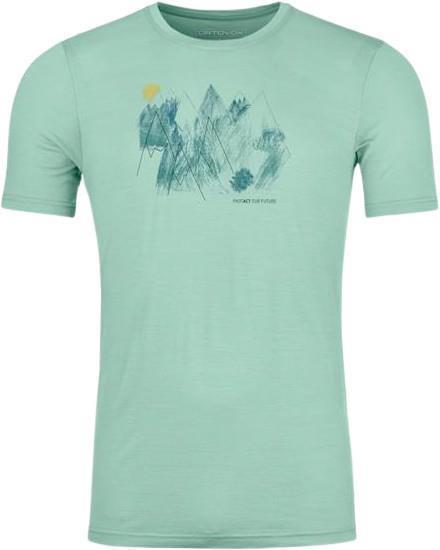 140 Cool Mtn Playground T-Shirt - Mens - aquatic ice 1