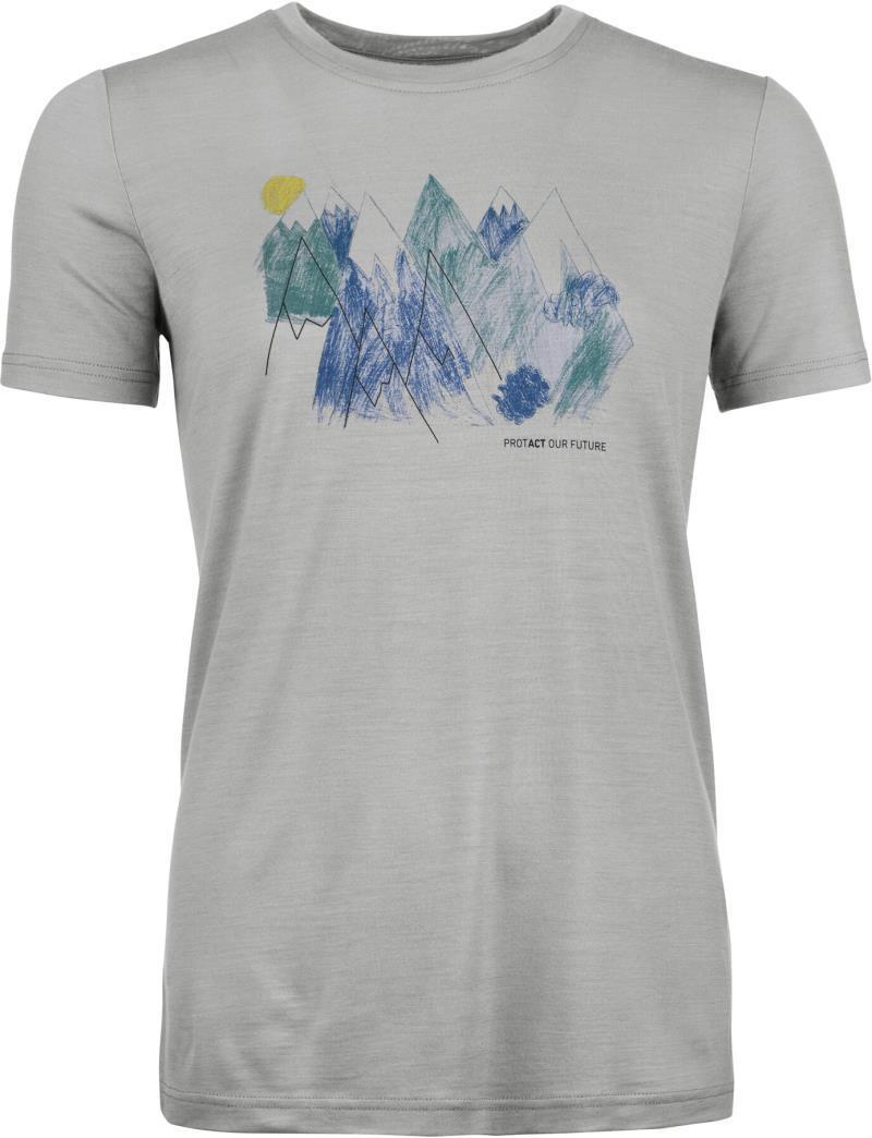 140 Cool Mtn Playground T-Shirt - Womens - iron grey 1