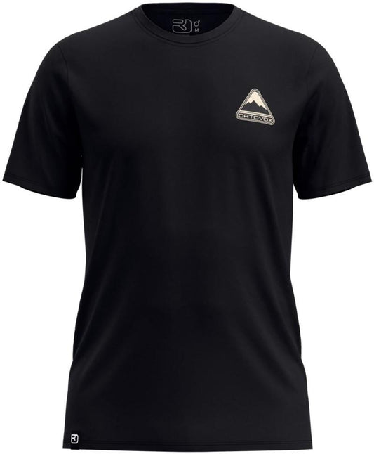 140 Cool Triangle T-Shirt - Mens - black raven 1