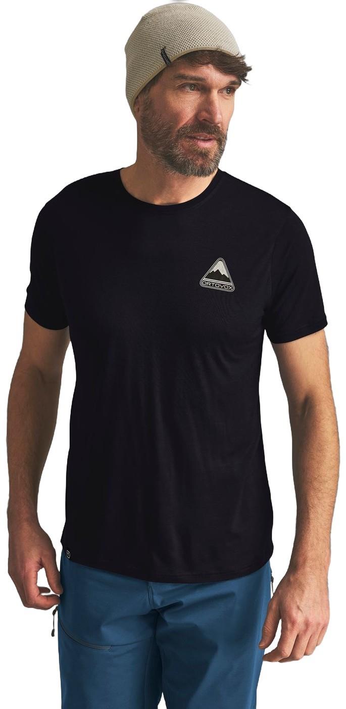 140 Cool Triangle T-Shirt - Mens - black raven 1