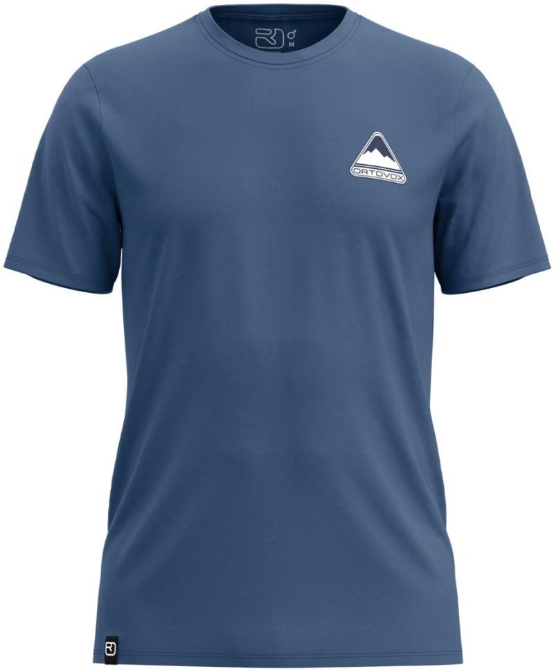 140 Cool Triangle T-Shirt - Mens - blue nunatak 1