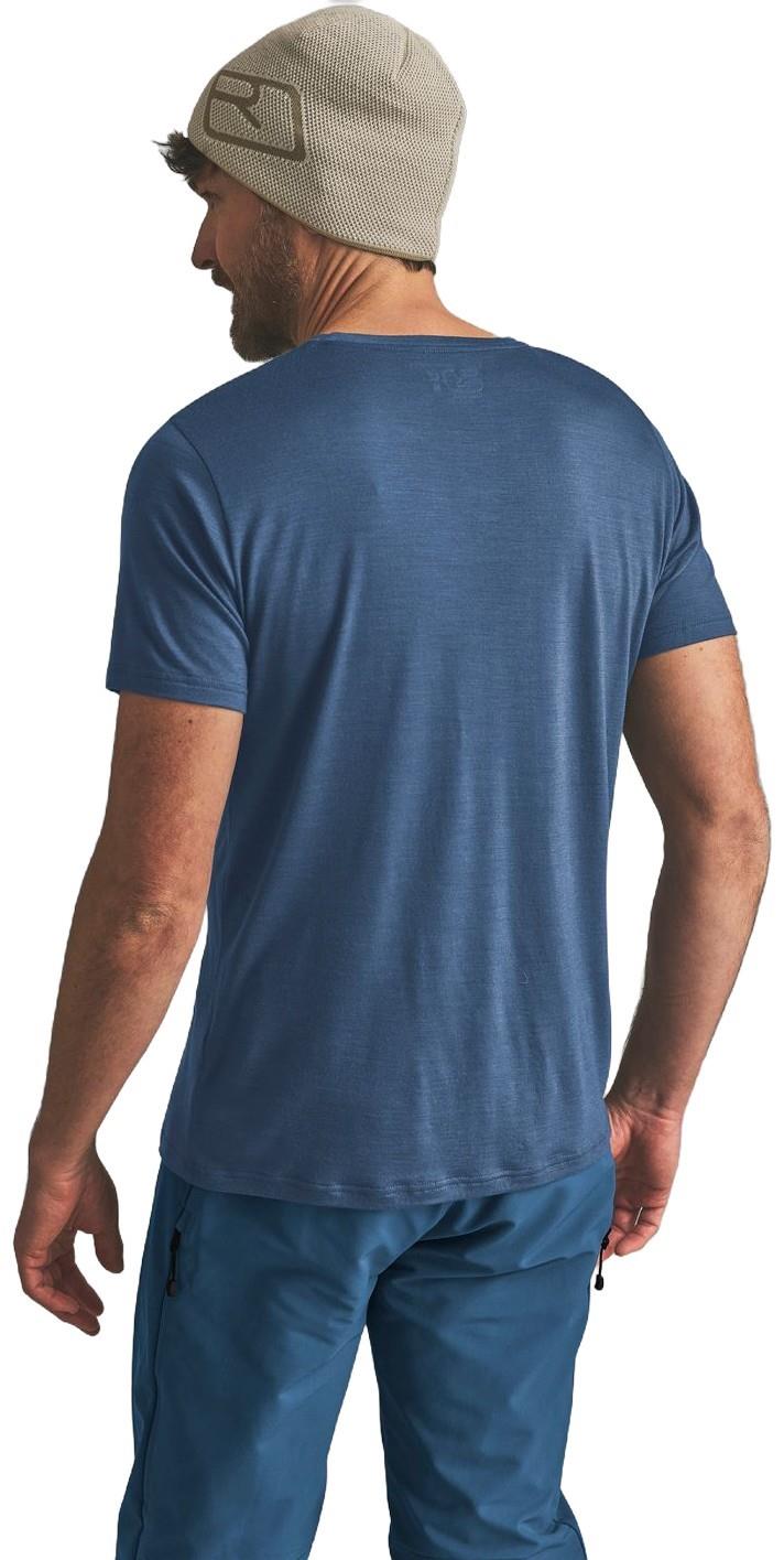 140 Cool Triangle T-Shirt - Mens - blue nunatak 1
