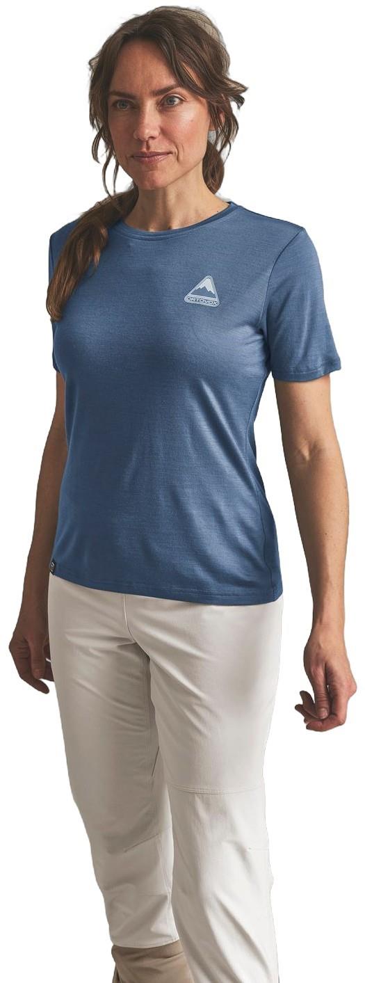 140 Cool Triangle T-Shirt - Womens - blue nunatak 1