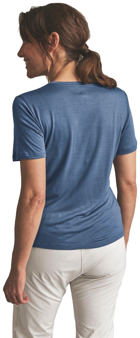 140 Cool Triangle T-Shirt - Womens - blue nunatak 1