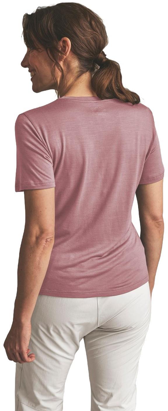 140 Cool Triangle T-Shirt - Womens - dusk rose 1