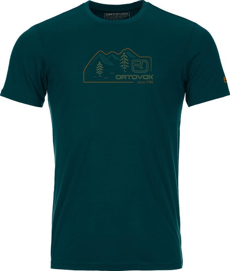 140 Cool Vintage Badge T-Shirt - Mens - Dark Pacific 1