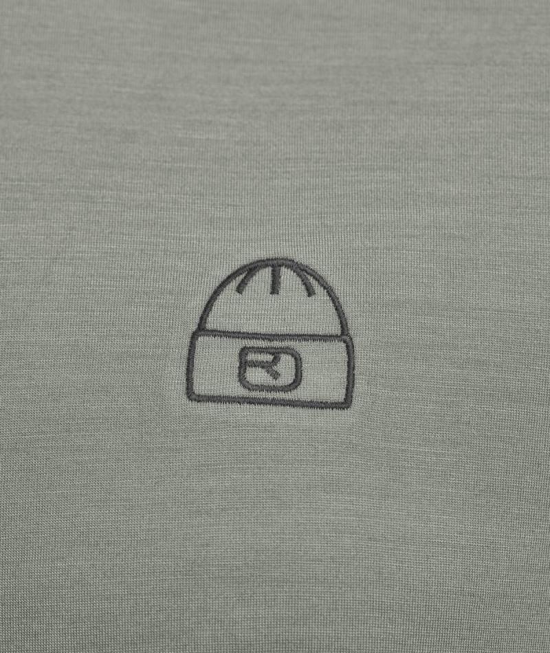 150 Cool Beanie T-Shirt - Mens - green sage 1