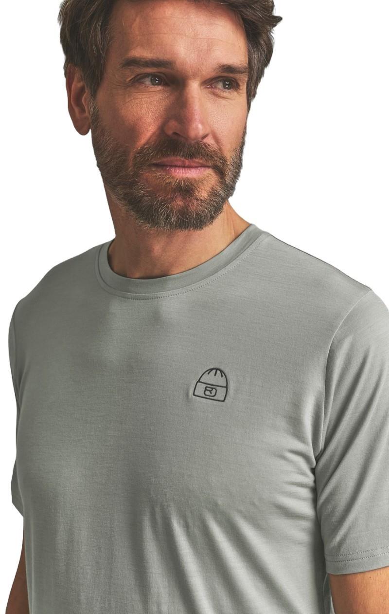 150 Cool Beanie T-Shirt - Mens - green sage 1