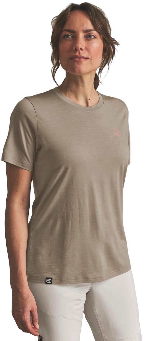 150 Cool Beanie T-Shirt - Womens - dark linen 1