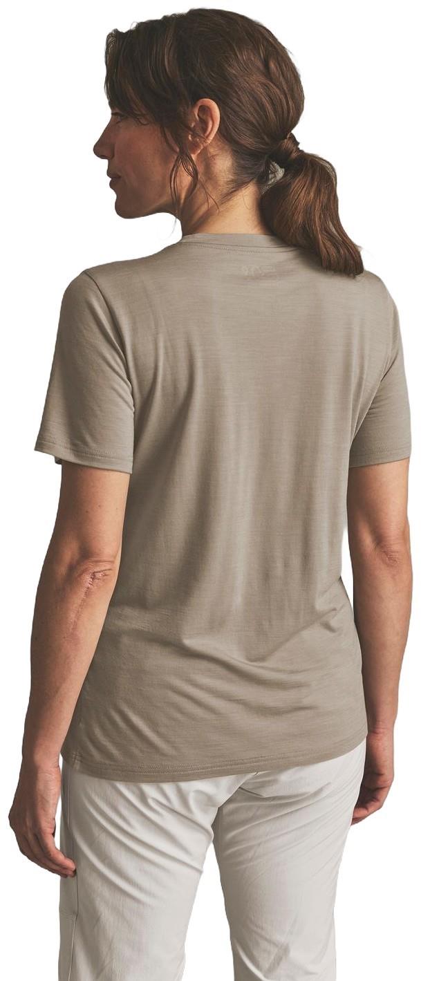 150 Cool Beanie T-Shirt - Womens - dark linen 1