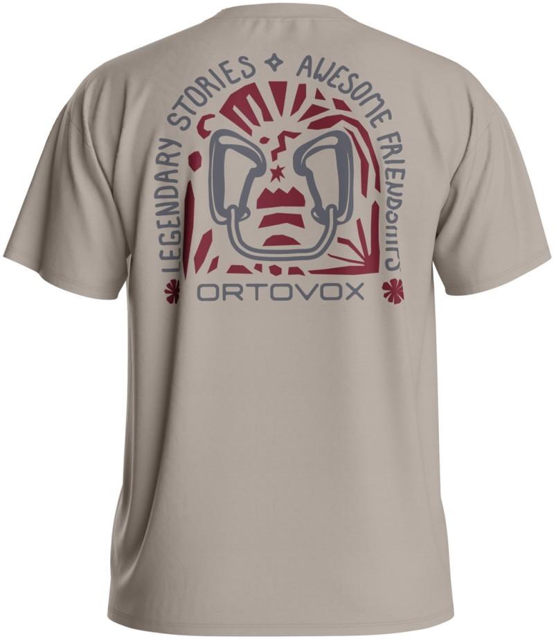 150 Cool Climbing Vibes T-Shirt - Mens - dark linen 1