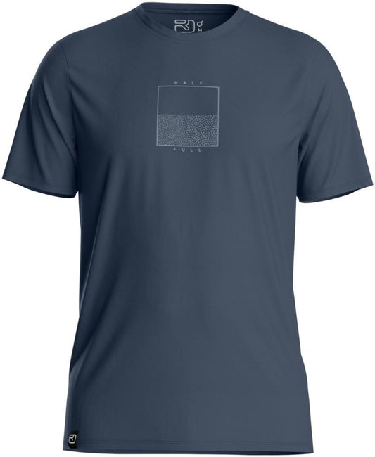150 Cool Half Full T-Shirt - Mens - dark arctic grey 1