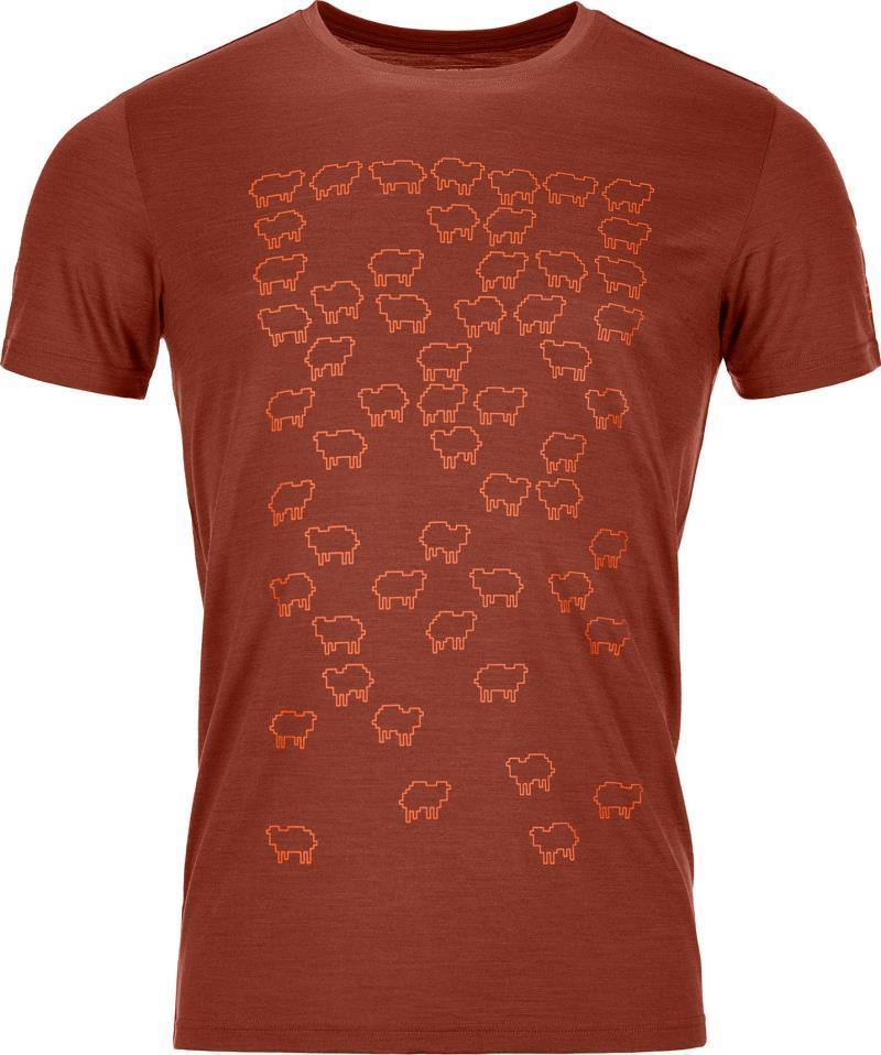 150 Cool Let It Sheep T-Shirt - Mens - clay orange 1