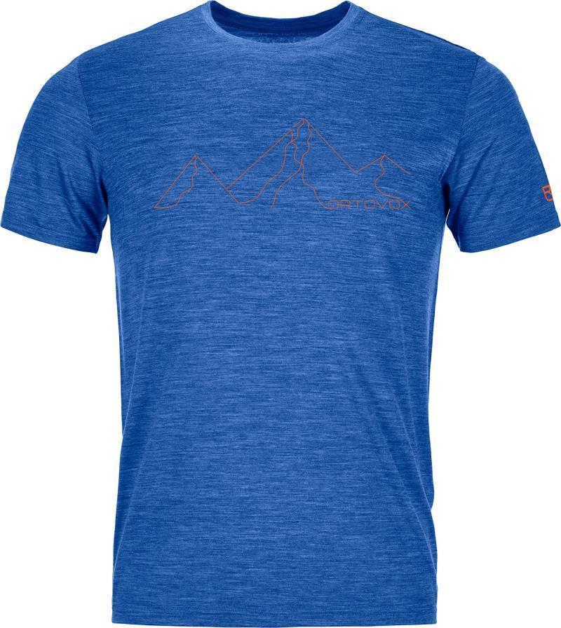 150 Cool Mountain Face T-Shirt - Mens - Just Blue Blend 1