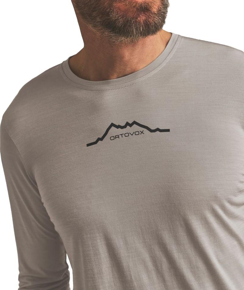 150 Cool Mountain LS - Mens - dark linen 1
