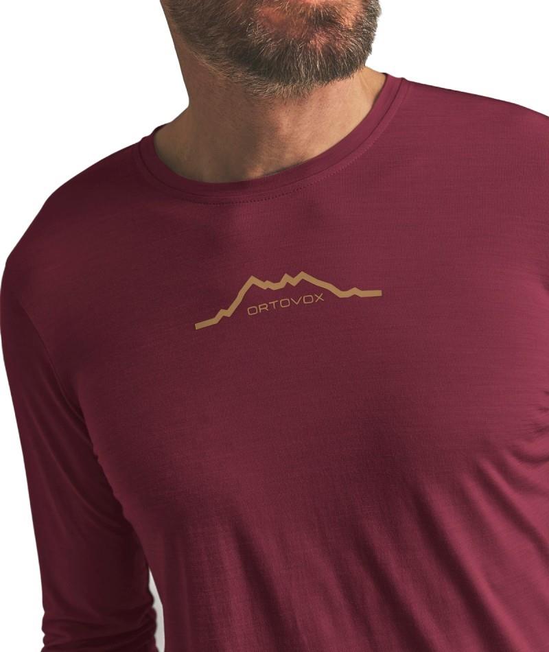150 Cool Mountain LS - Mens - red malbec 1