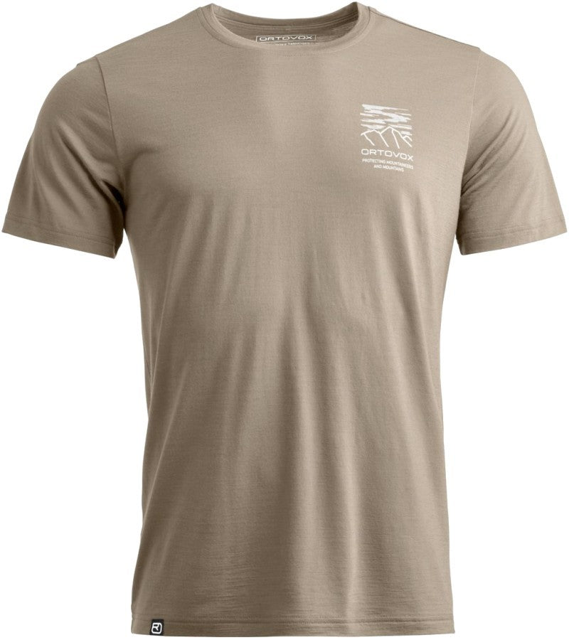 150 Cool Mountain Mission T-Shirt - Mens - grey sand 1