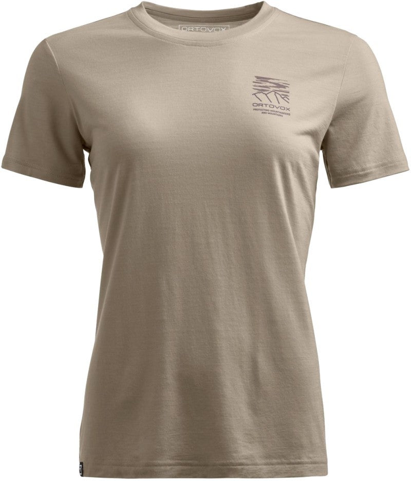 150 Cool Mountain Mission T-Shirt - Womens - grey sand 1