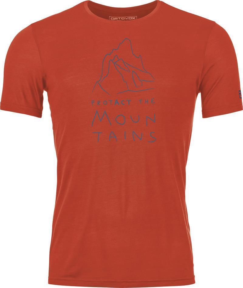 150 Cool Mountain Protector T-Shirt - Mens - Cengia Rossa 1