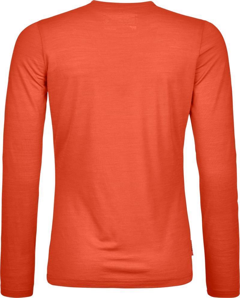 150 Cool Mountain Silhouette LS - Womens - Sunset Orange 2