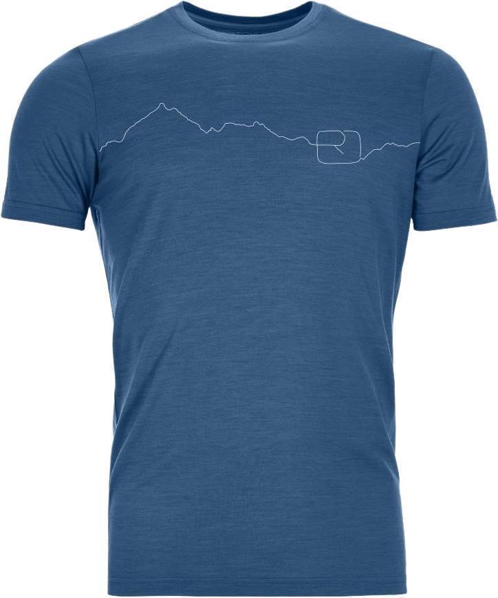 150 Cool Mountain T-Shirt - Mens - Mountain Blue 1