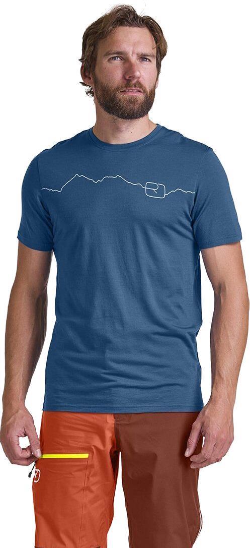 150 Cool Mountain T-Shirt - Mens - Mountain Blue 2