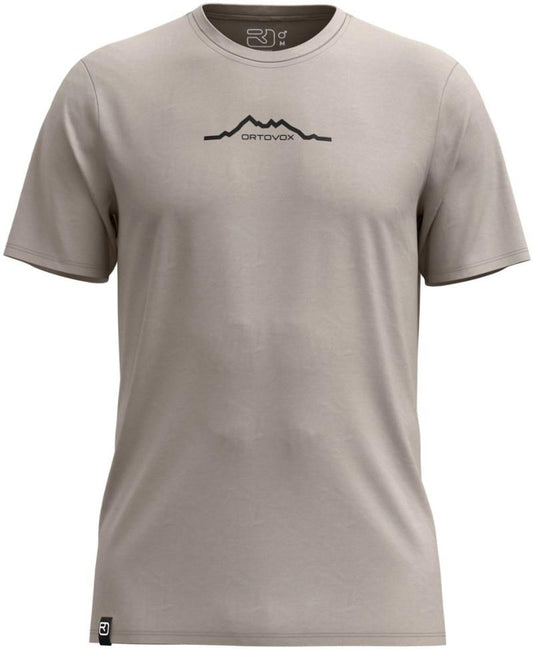150 Cool Mountain T-Shirt - Mens - dark linen 1