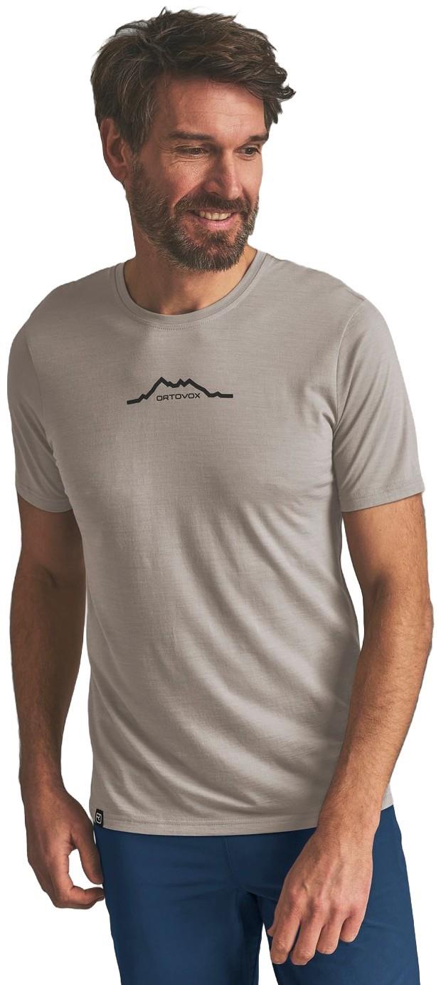 150 Cool Mountain T-Shirt - Mens - dark linen 1