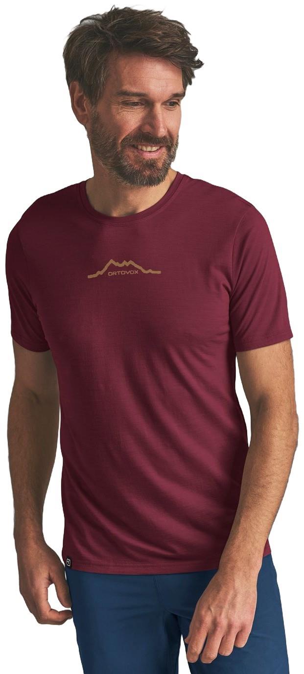 150 Cool Mountain T-Shirt - Mens - red malbec 1