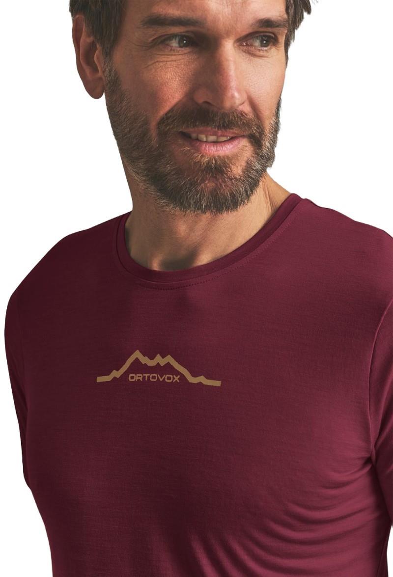 150 Cool Mountain T-Shirt - Mens - red malbec 1