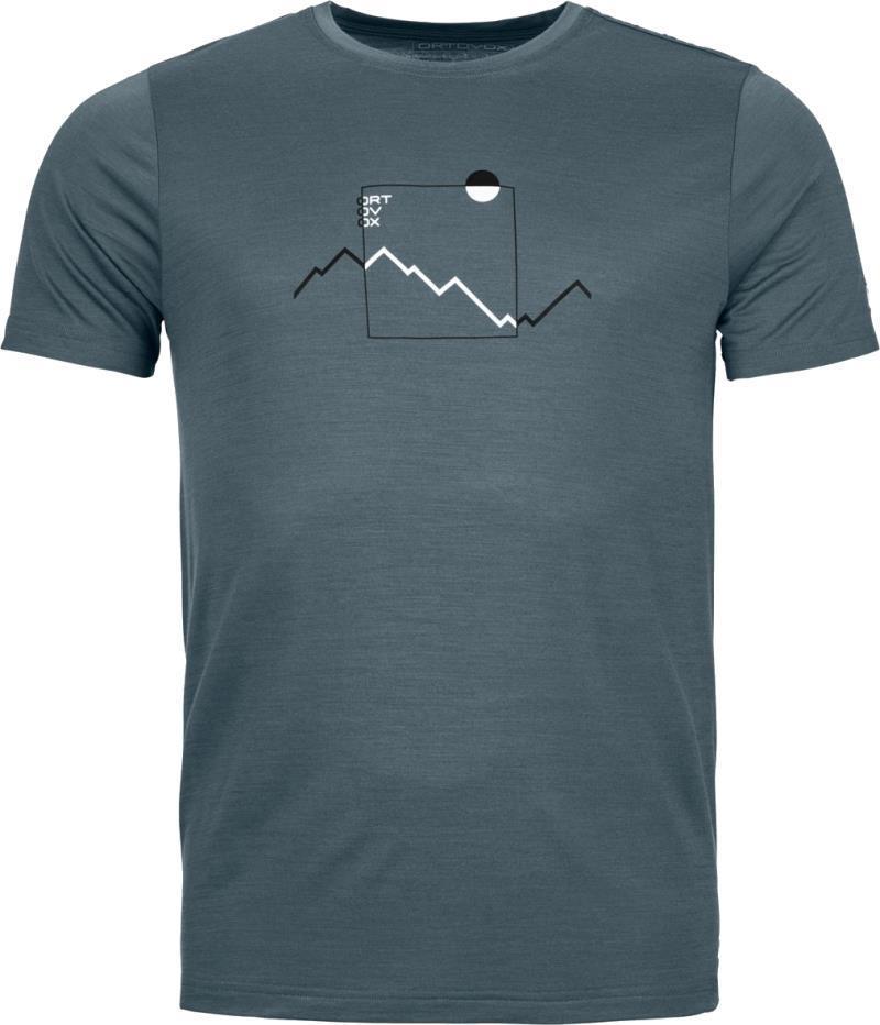 150 Cool Peak Focus T-Shirt - Mens - Dark Arctic Grey 1