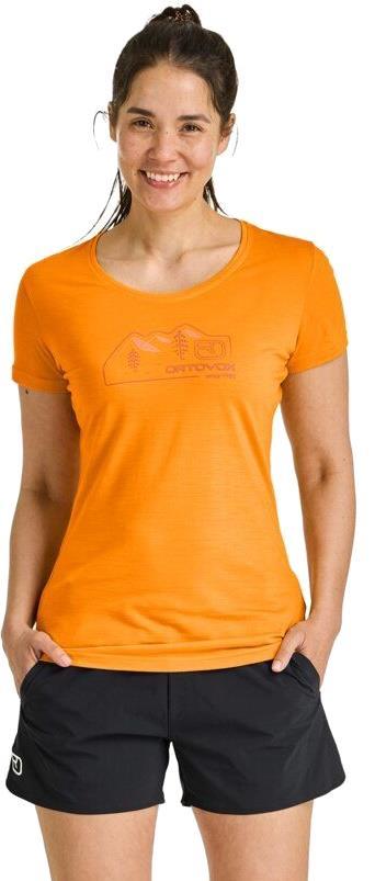 150 Cool Vintage Badge T-Shirt - Womens - Autumn Leaves 2