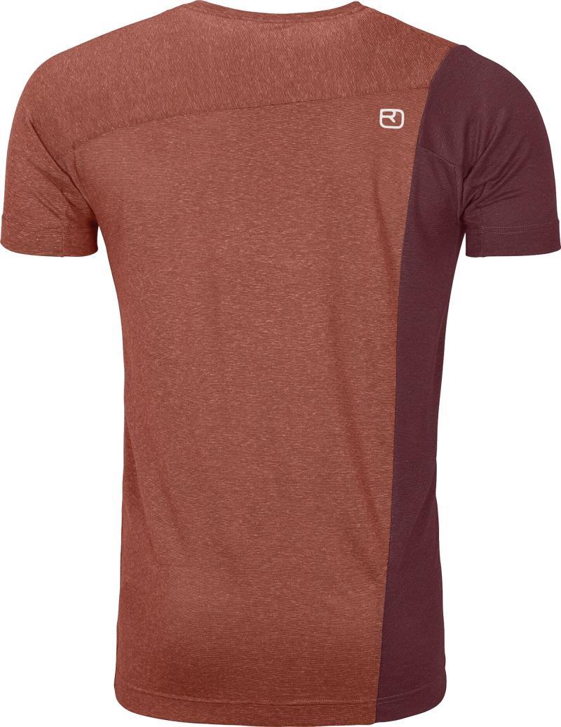 170 Cool Vertical T-Shirt - Mens - clay orange blend 1