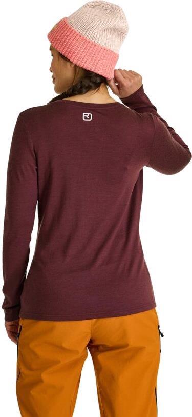 185 Merino Brand Outline LS - Womens - Winetasting 4