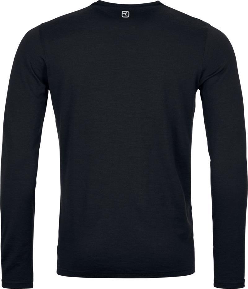 185 Merino Mountain Cutout LS - Mens - Black Raven 2