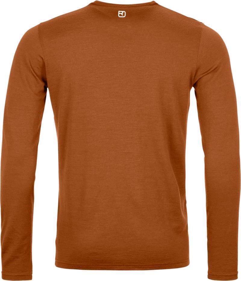 185 Merino Mountain Cutout LS - Mens - Bristle Brown 2