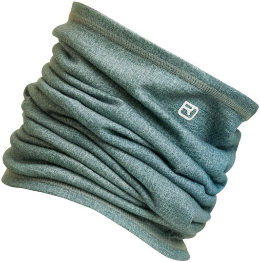 185 Merino Neckwarmer - aop green sage 1