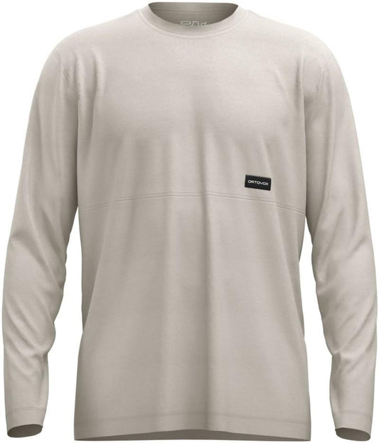 185 Merino Patch LS - Mens - white tea 1
